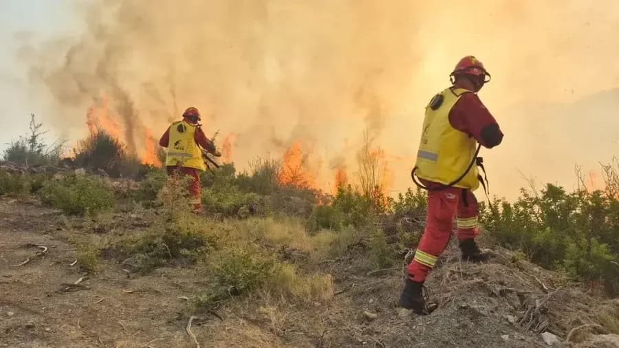Situata me zjarret në Shqipëri, pesë vatra ende aktive