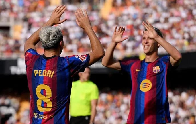 Barcelona e frikshme, e mbyll një tjetër ndeshje me pesë gola në La Liga