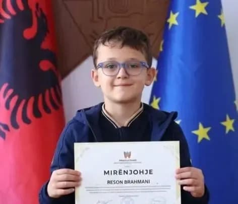 Beson Rrahmani i treti në botë për Matematikë