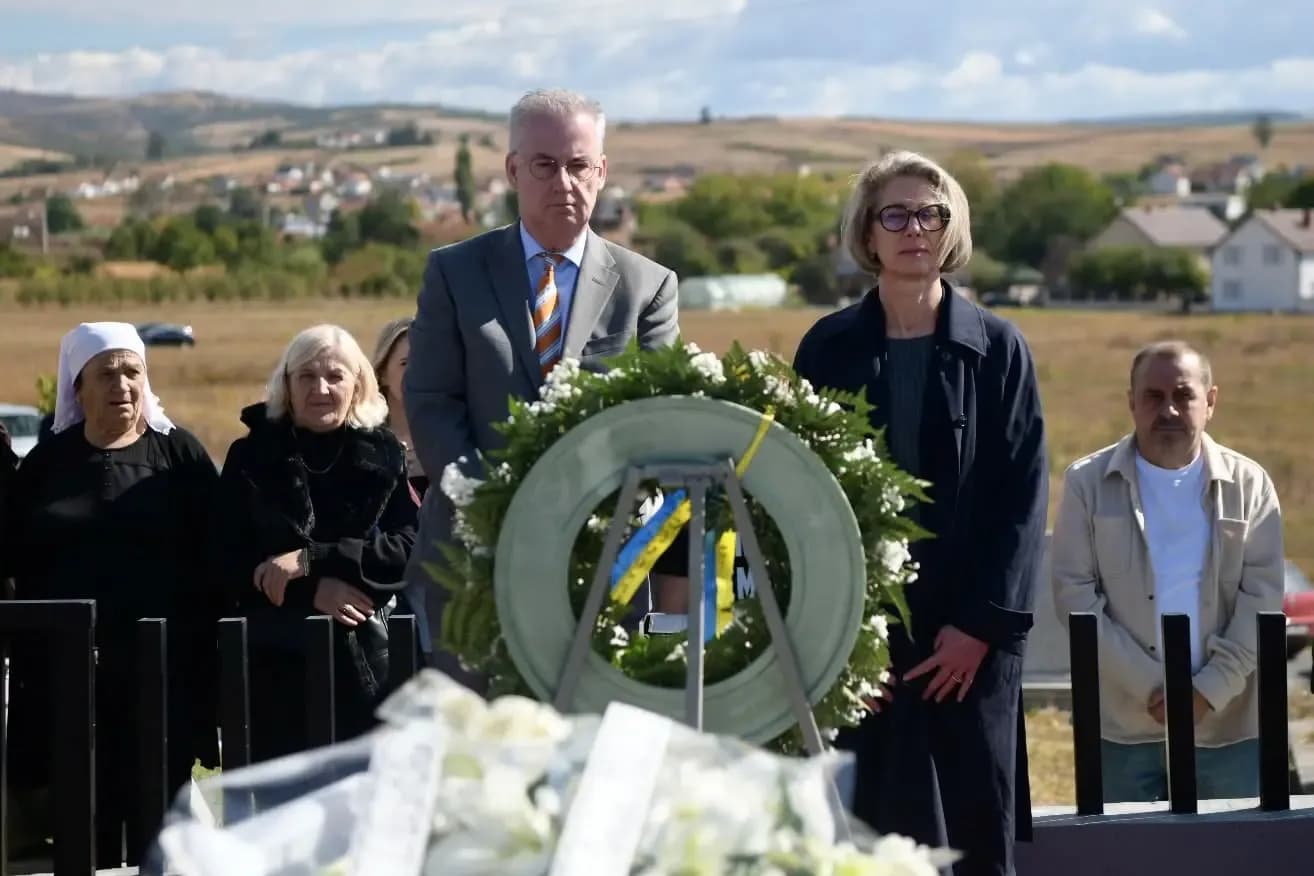 Shefi i BE-së nderon Afrim Bunjakun: Keqardhje që Serbia nuk i kapi përgjegjësit