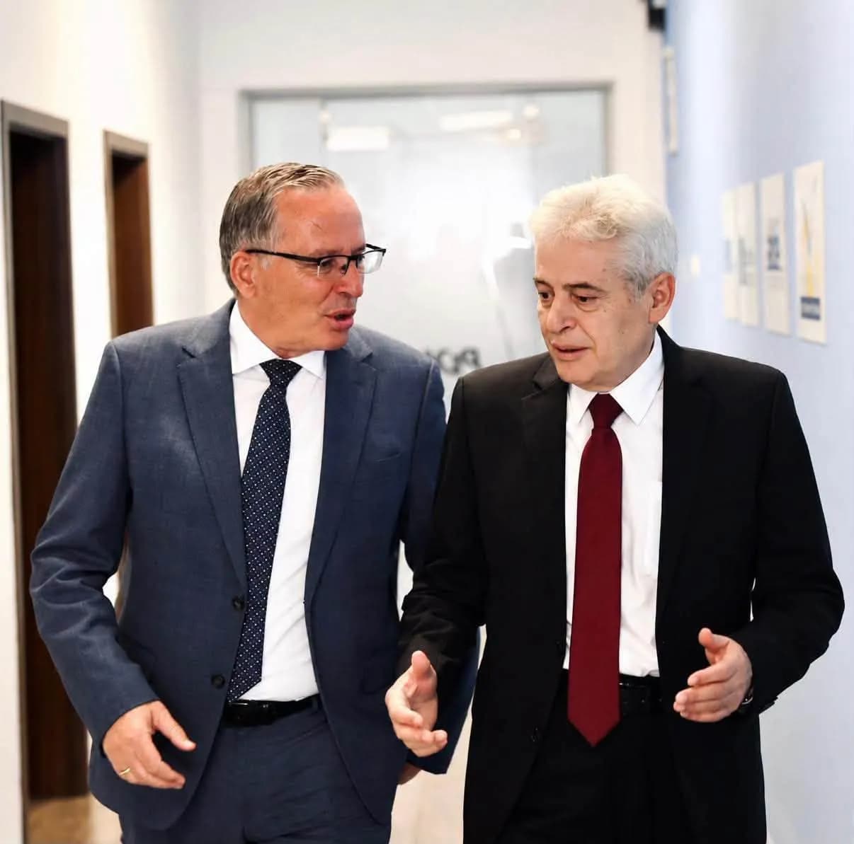 Takim Ahmeti-Hamza në Prishtinë, në fokus zhvillimet politike dhe procesi në Hagë