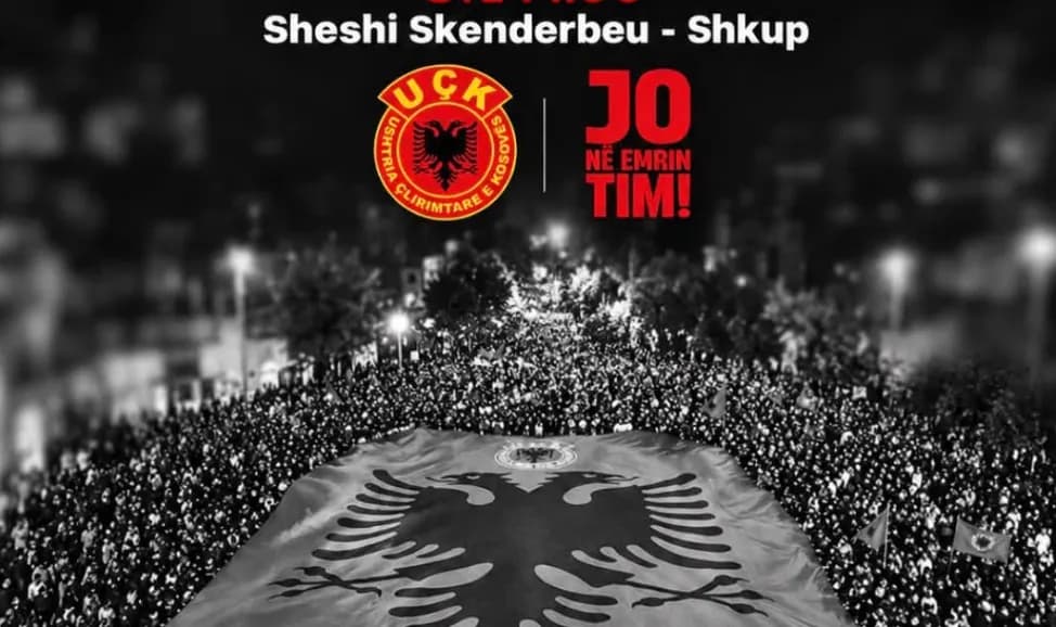 Të dielën në Shkup marsh në mbështetje të çlirimtarëve, “Jo në emrin tim”