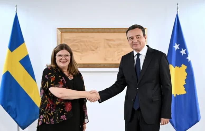 Kurti takon ambasadoren e re të Suedisë në Kosovë, kërkon vazhdimin e mbështetjes për integrimin euro-atlantik
