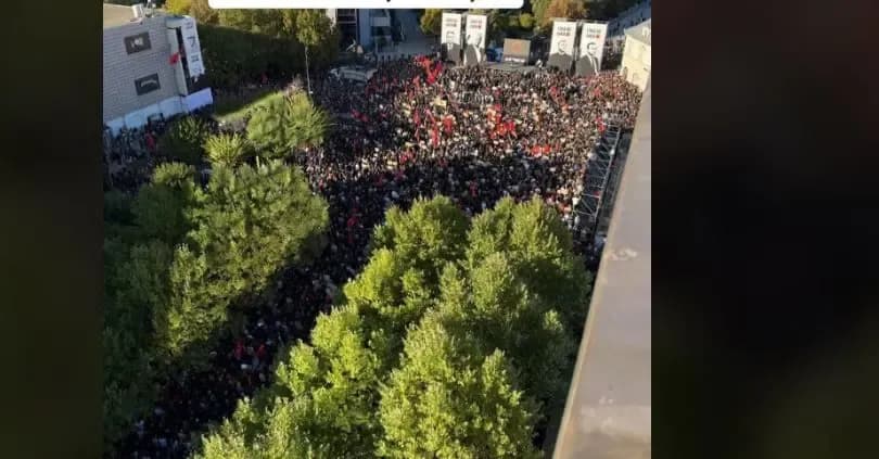 Djali i Hashim Thaçit, Endriti falenderon qytetarët për përkrahje në protestë: Pafajësi dhe liri