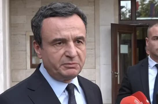 Kurti s’flet për deklaratën e Daçiçit që ka thënë se “flamuri serb herët a vonë do të valëvitet mbi Prizren”