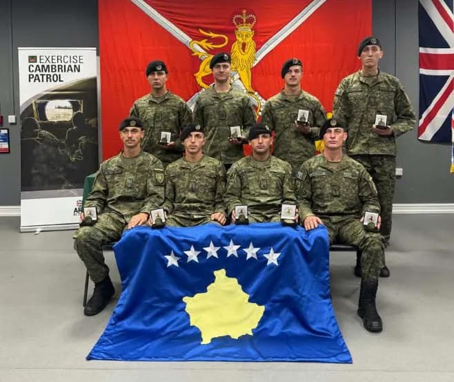 FSK-ja fiton medaljen e artë në garën prestigjioze “Cambrian Patrol” në Britani