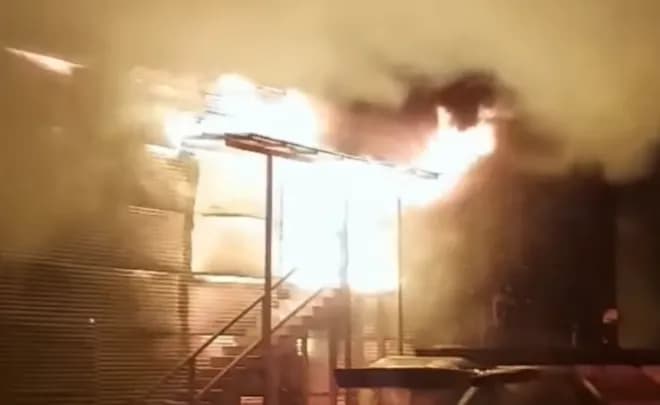 Zjarri në qendërën tregtare në Prishtinë, Policia jep detaje: S'ka të lënduar