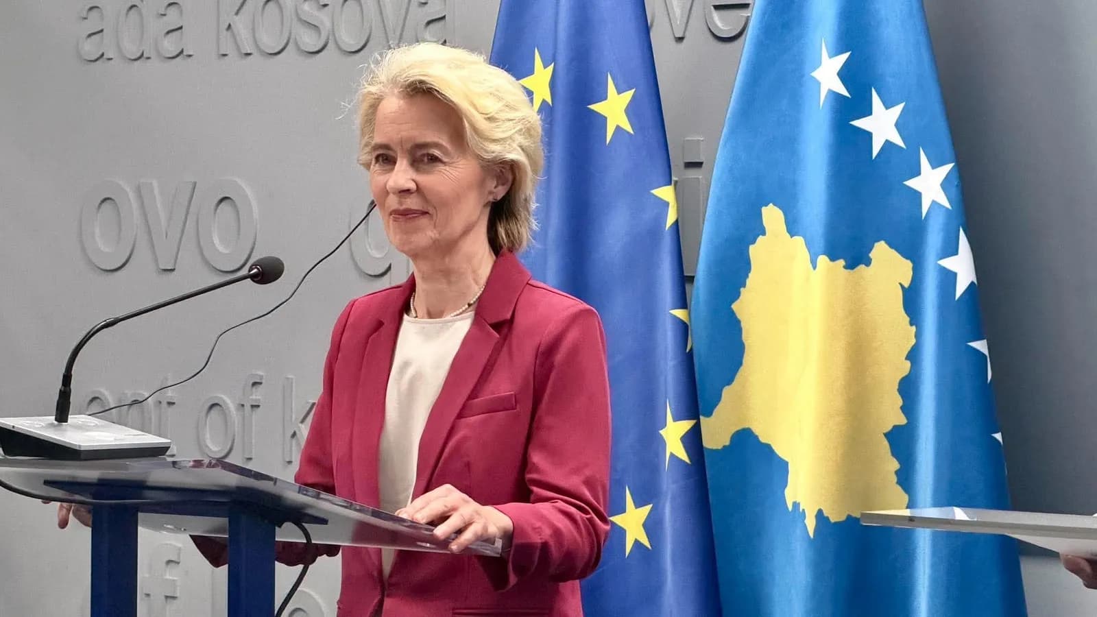 “Rezistenca e Kosovës nuk ka qenë në gjykim” – Këto janë mesazhet që dha dje Von der Leyen gjatë vizitës në Kosovë