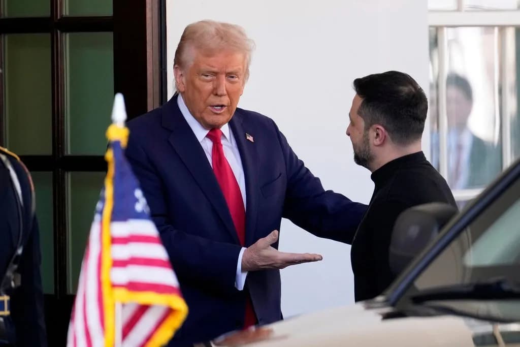 Zelensky takohet sërish sot me Trumpin