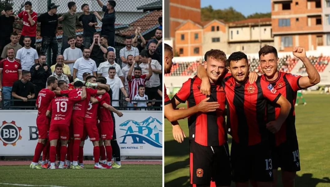 Gjilani – Drenica, formacionet zyrtare