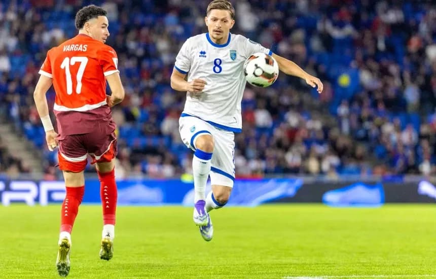 Zvicra shënon gol, kalon në epërsi ndaj Kosovës