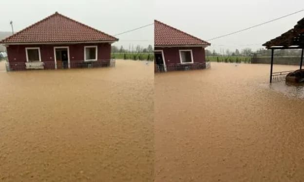 Përmbytje nga moti i lig edhe në Shqipëri
