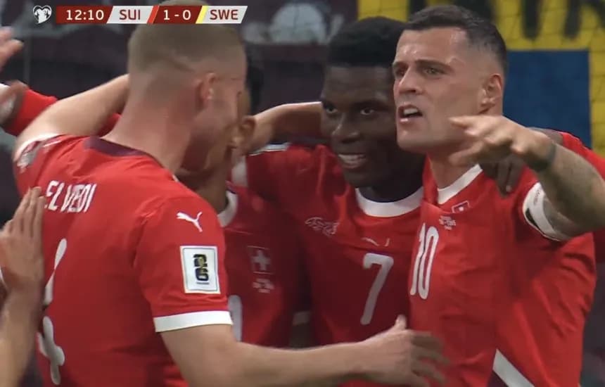 Zvicra në epërsi ndaj Suedisë