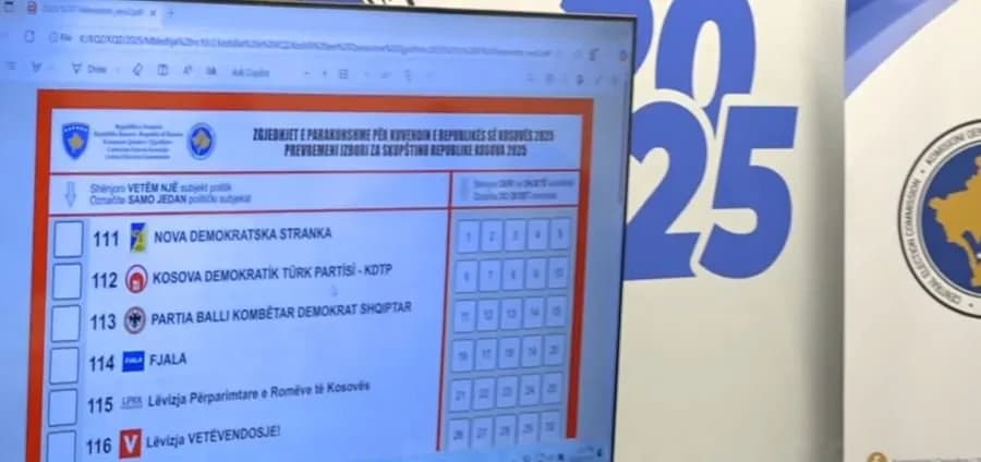 Miratohet dizajni i fletëvotimeve brenda Kosovës
