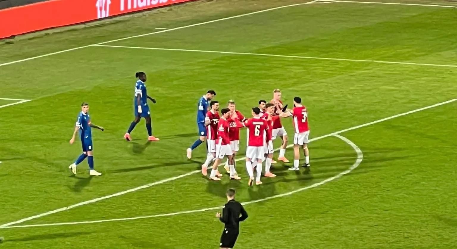 Përfundon pjesa e parë e ndeshjes Drita – AZ Alkmaar