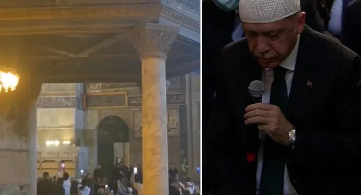 Erdogan reciton Kuran