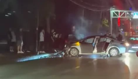 Aksident trafiku mes dy veturave në Gurrakoc të Istogut