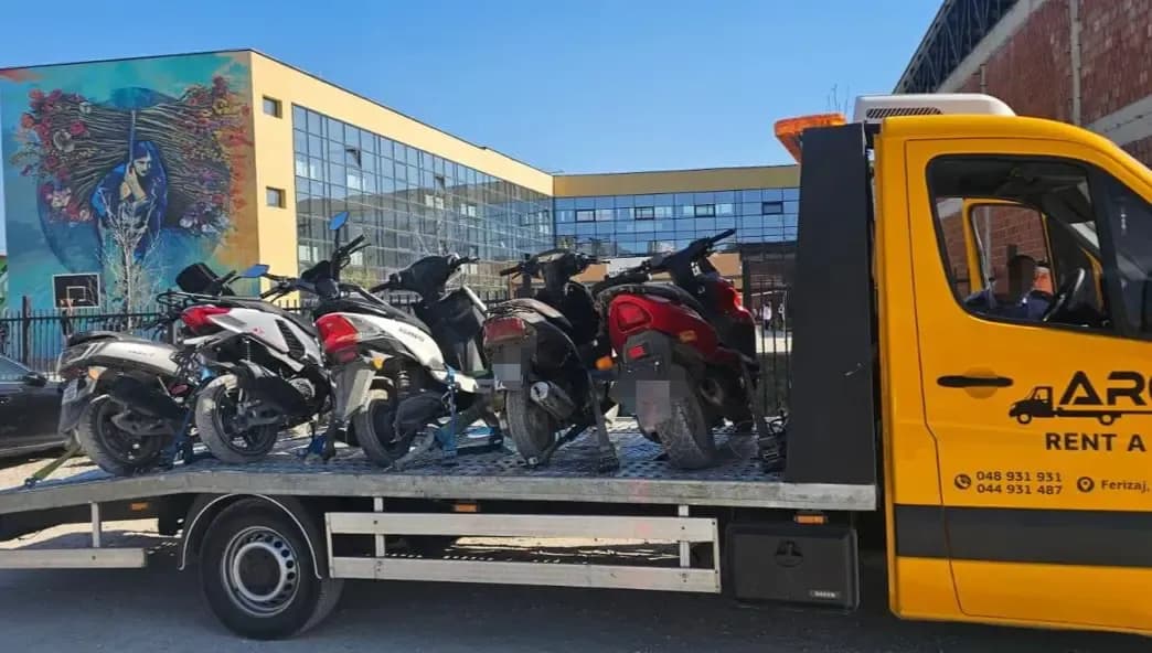 Muaji gusht: 14 motoçikleta dhe 8 trotinetë të konfiskuar në rajonin e Ferizajt