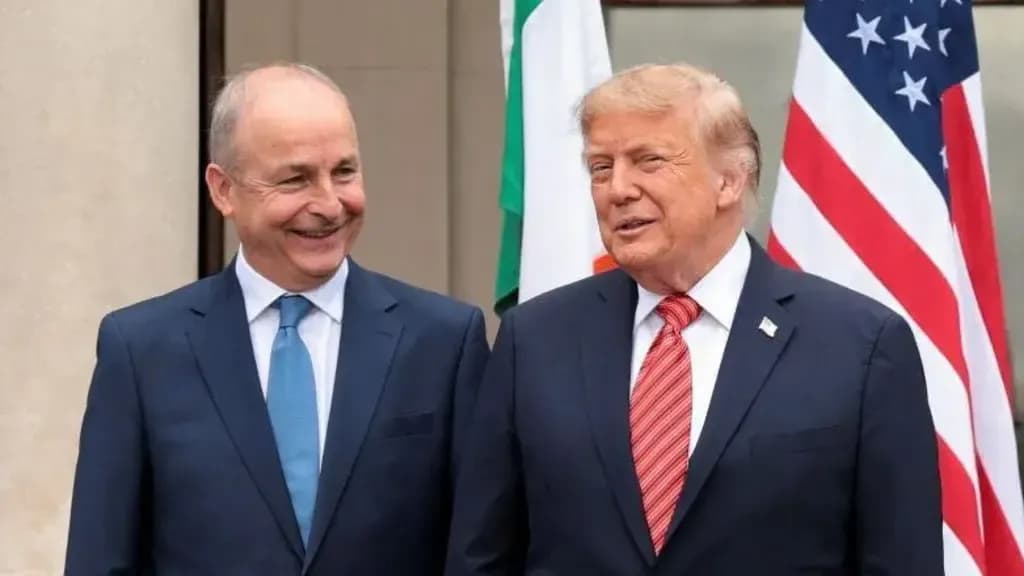 Një Irlandë e Bashkuar do të ishte 'fantastike', thotë Trump gjatë vizitës në Irlandë