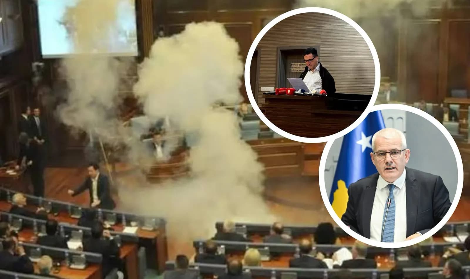Xhelal Sveçla shpallet fajtor për hedhjen e gazit lotsjellës në Kuvendin e Kosovës
