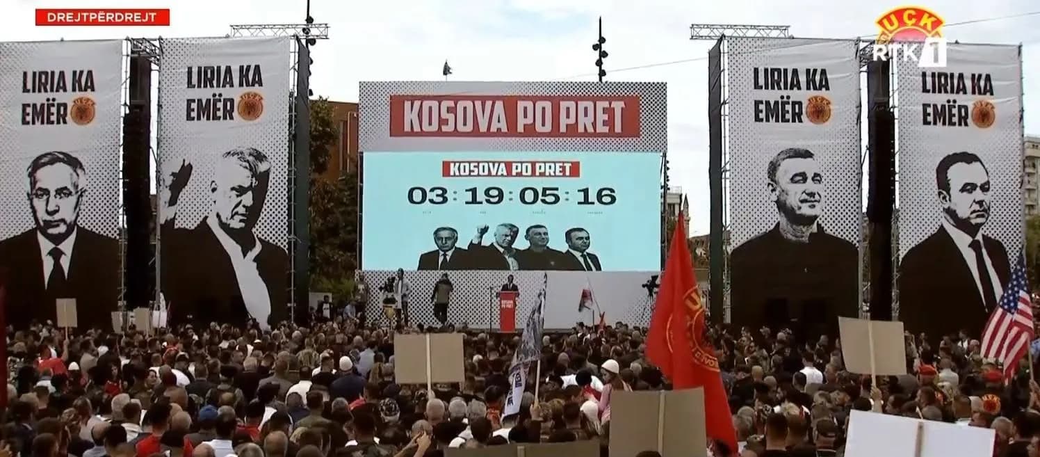 Mbi 8 mijë shqiptarë nga Shqipëria udhëtuan drejt Kosovës për Marshin e Lirisë