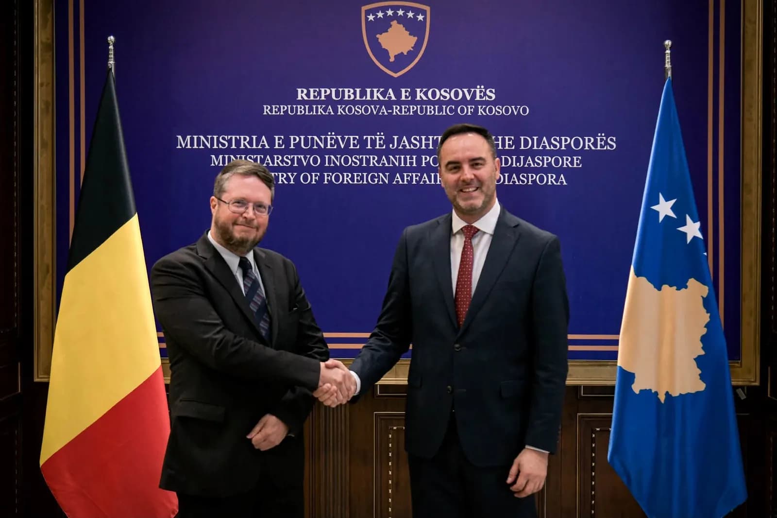 Konjufca pret ambasadorin e ri të Belgjikës, diskutojnë thellimin e bashkëpunimit