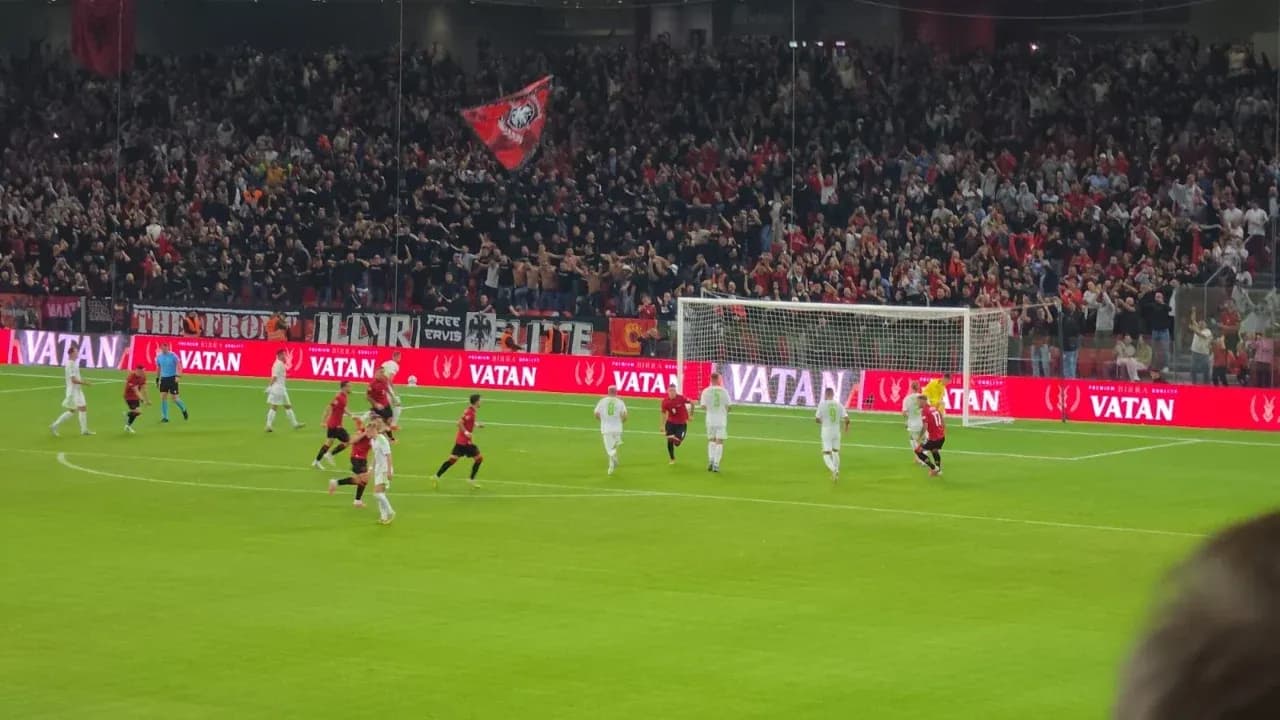 Asllani nga penalltia, Shqipëria kalon në epërsi ndaj Bjellorusisë