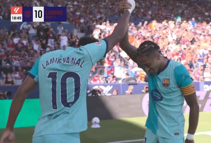 YAAAAAMAAAAL! Barcelona realizon edhe golin e dytë ndaj Levantes