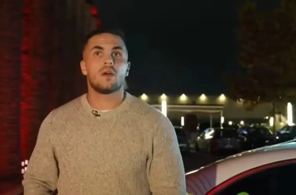 Sherri me Jozin, Policia interviston Edi Kuçin
