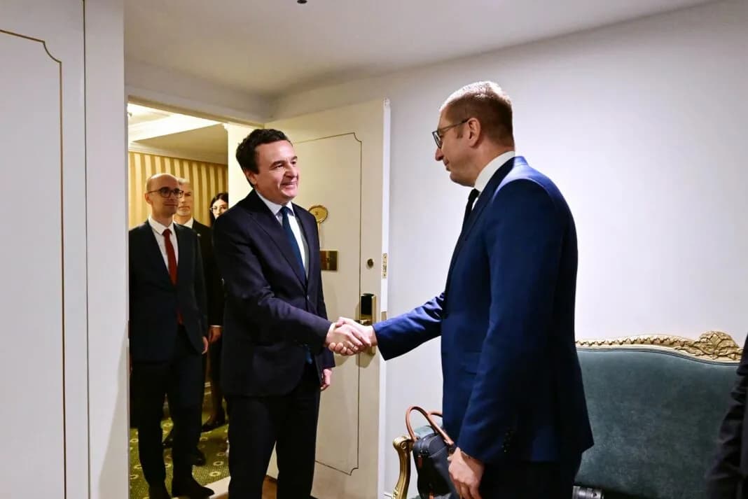 Kurti takohet me Mickoskin në New York, diskutojnë tunelin Prizren-Tetovë dhe projektet energjetike