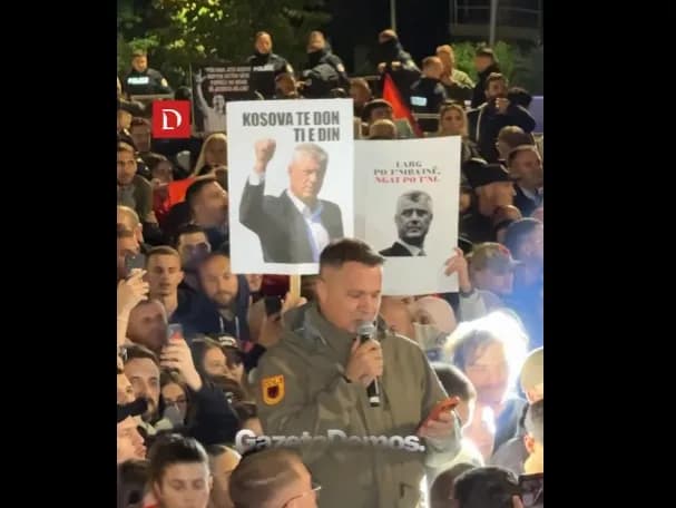 Betimi i ushtarit të UÇK-së jehon pranë "Skënderbeut"
