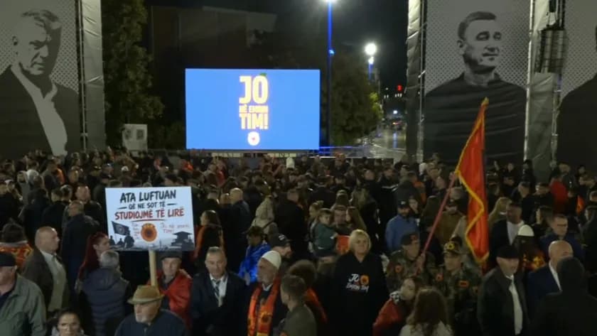 Protesta “Jo në emrin tim” vazhdon për të shtatën natë në Prishtinë