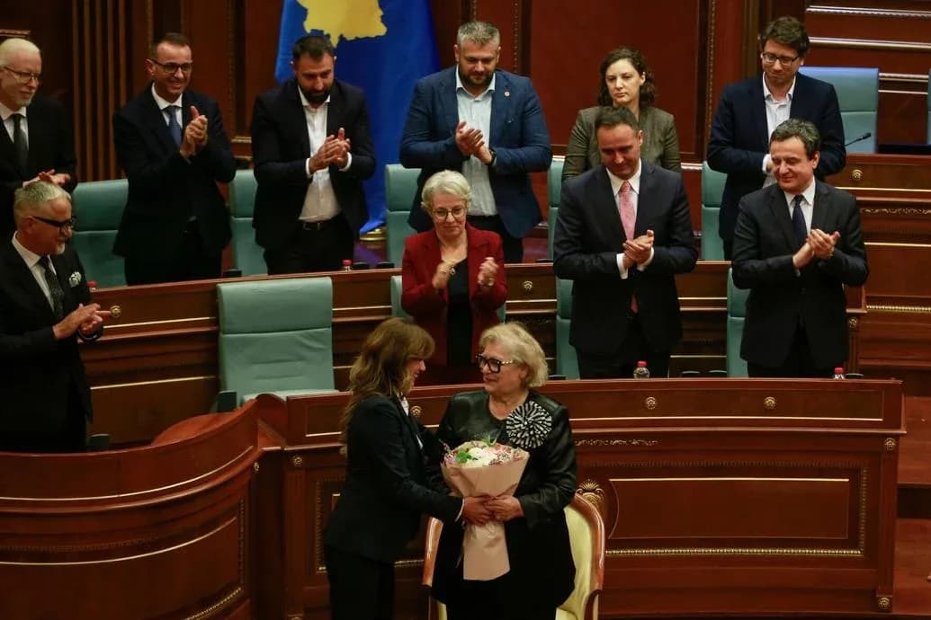 Haxhiu i uron mbarësi Shiroka-Pulës në detyrën e re si presidente e Kosovës