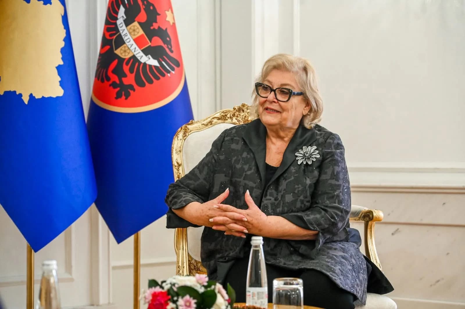 Presidentja Shiroka-Pula merr urime nga presidentët e Finlandës, Sllovenisë, Shqipërisë dhe Maqedonisë së Veriut
