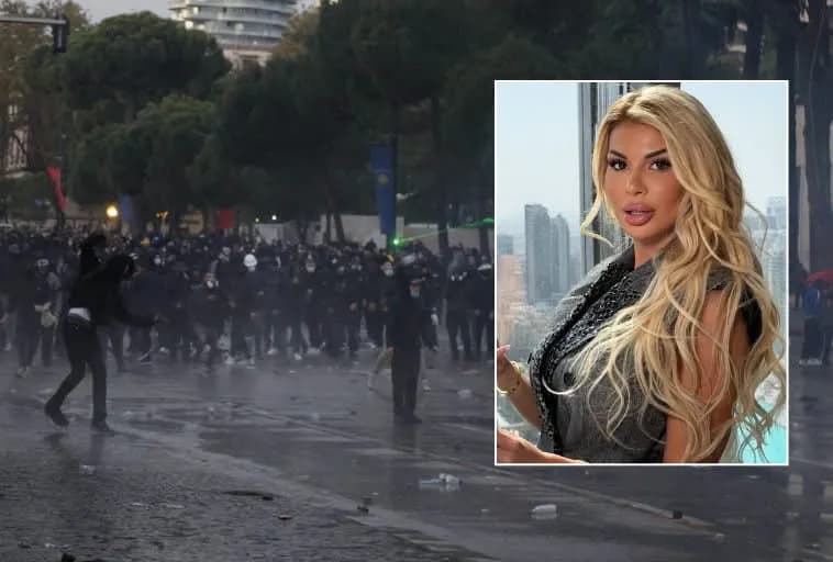 Protestat kundër qeverisë, Luana Vjollca reagon ashpër
