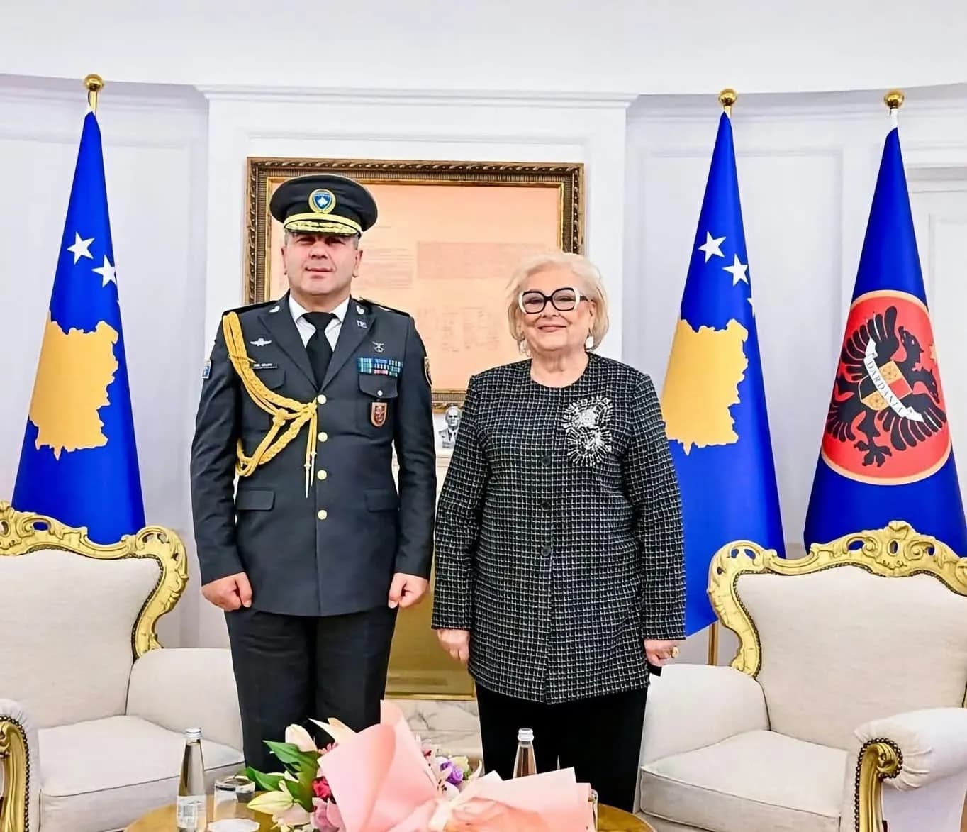 Sefer Isufi emërohet këshilltar ushtarak i Presidentes