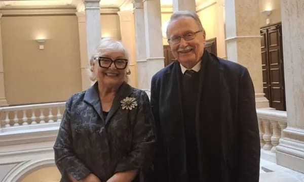 Kryetari i Akademisë Kroate të Shkencave dhe Arteve e uron Shiroka-Pulën pas zgjedhjes Presidente