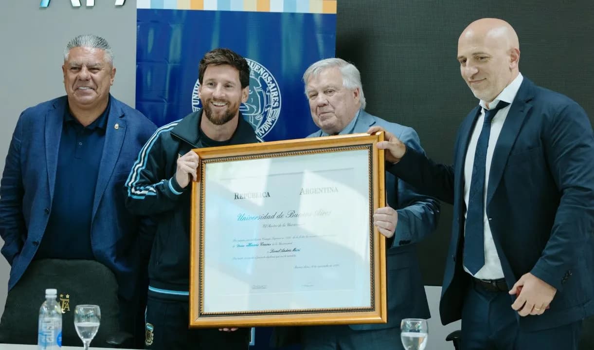 Nderimet nuk kanë të ndalur për Messin, merr titullin “Doctor Honoris Causa”
