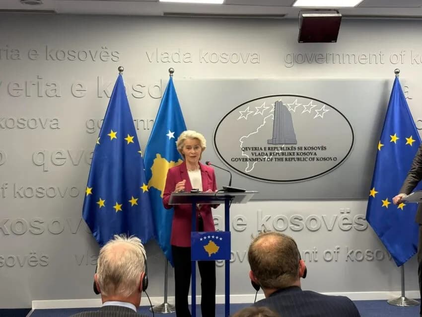 Von der Leyen për dënimin e katërshës së UÇK-së: Vendimi ka të bëjë me përgjegjësi individuale