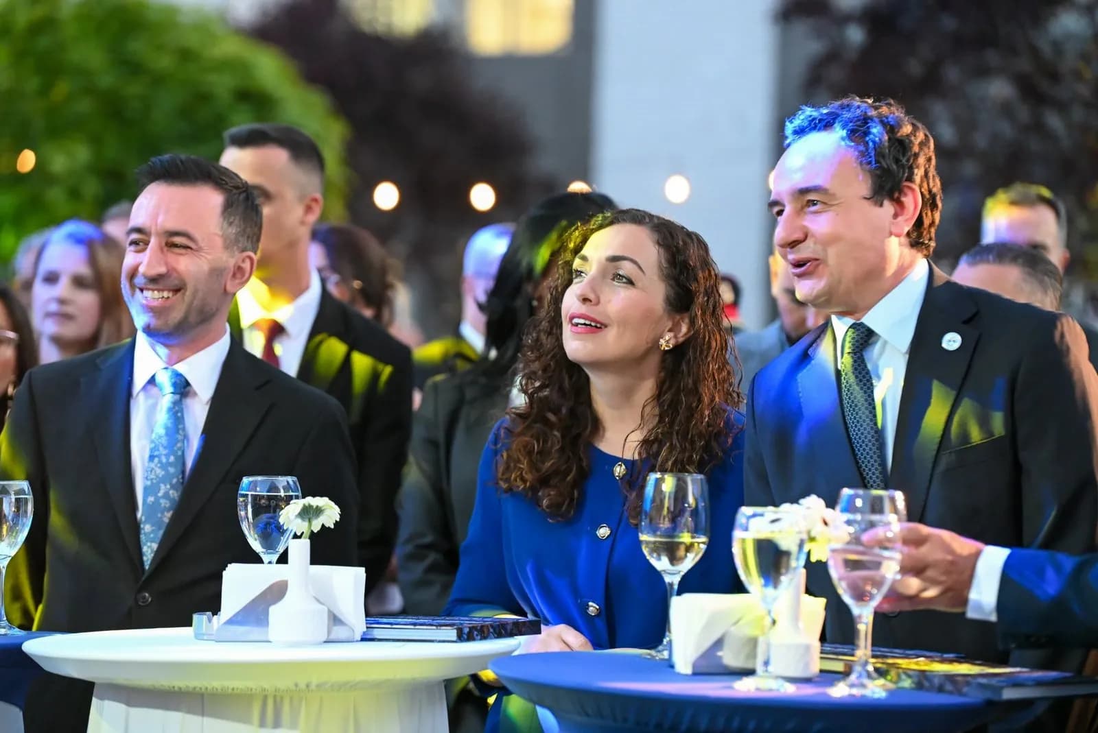 Asnjë fjalë nga Kurti, Osmani e Basha për protestën në Hagë