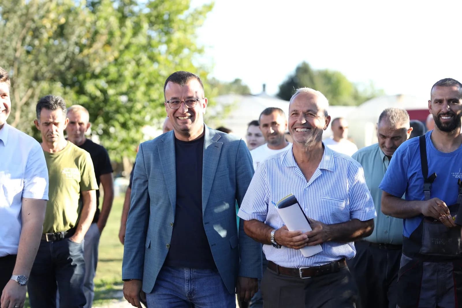 Ilir Ferati viziton familjen e kandidates për asambleiste, Dafina Çetaj: Rrugëtimi ynë vazhdon