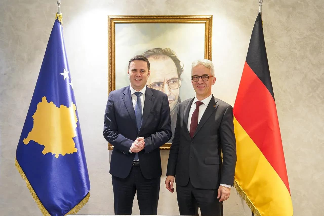 Abdixhiku takon ambasadorin e ri gjerman: E informova për procesin e zgjedhjeve lokale e funksionalizimin e Kuvendit