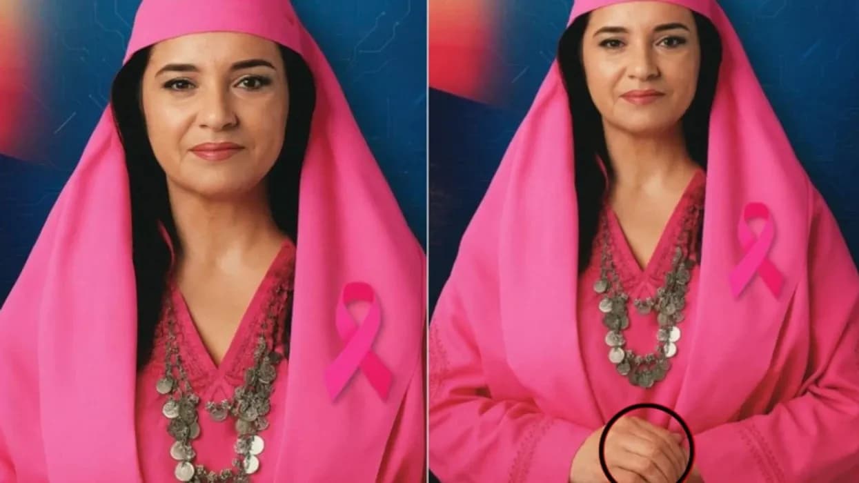 Diella shfaqet me 6 gishta në mesazhin e postuar në Facebook, foto e “ministres” bëhet virale