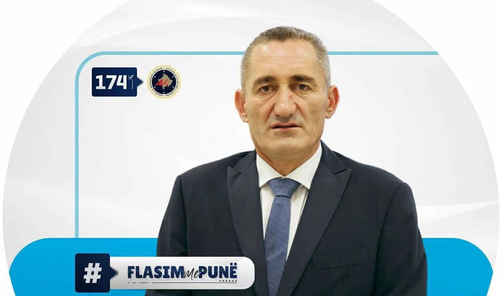 Florim Mataj, veprimtar e luftëtar i UÇK-së kandidat i AAK-së për asamblen komunale në Deçan