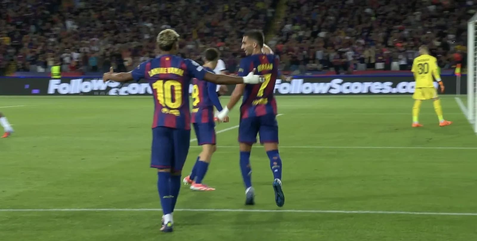 GOOOOOL: Barcelona në avantazh ndaj PSG’së, realizon Torres