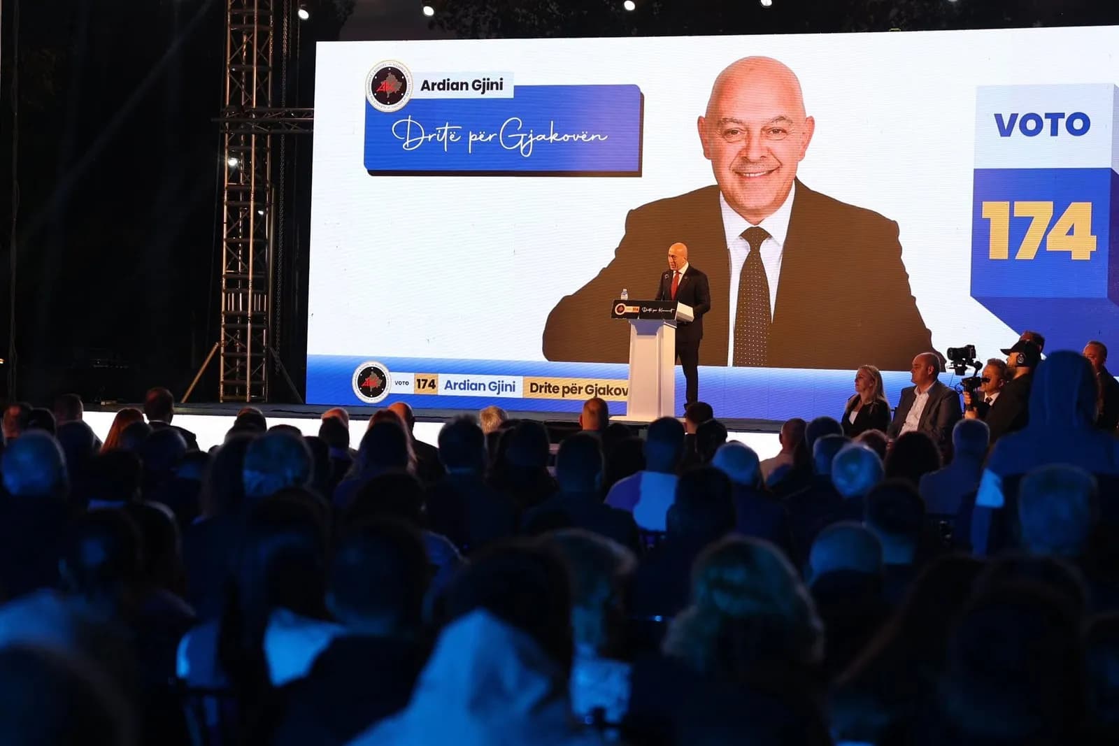 Haradinaj i bindur në fitoren e Ardian Gjinit në Gjakovë: Mbështetja për Aleancën, e dëshmuar në çdo qytet është garancia e fitores sonë