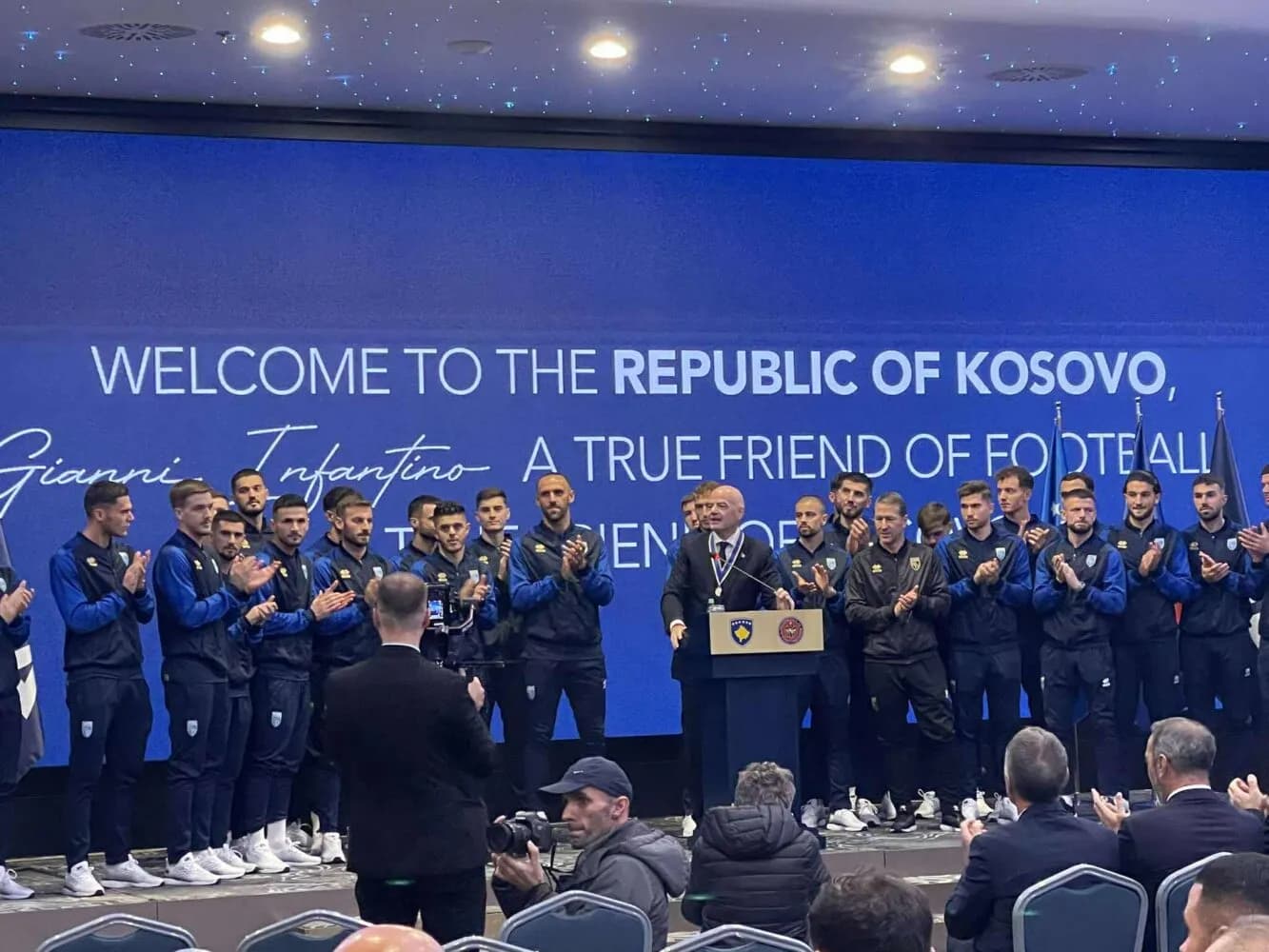 Infantino: Këtë medalje dua t’ia dedikoj mikut tim Fadil Vokrrit
