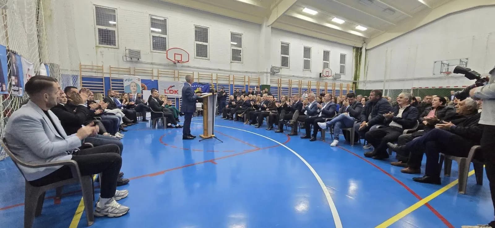 LDK pritet në Voksh të Deçanit, Ardian Binakaj: Qytetarët e kanë kuptuar që ndryshimi i vërtetë është me LDK-në