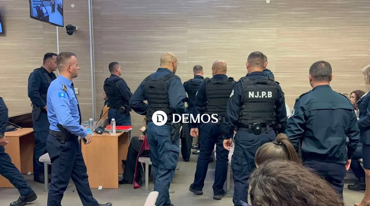 Ndërpritet seanca në rastin Banjska, mungon dëshmitarja Dragana Antonieviq