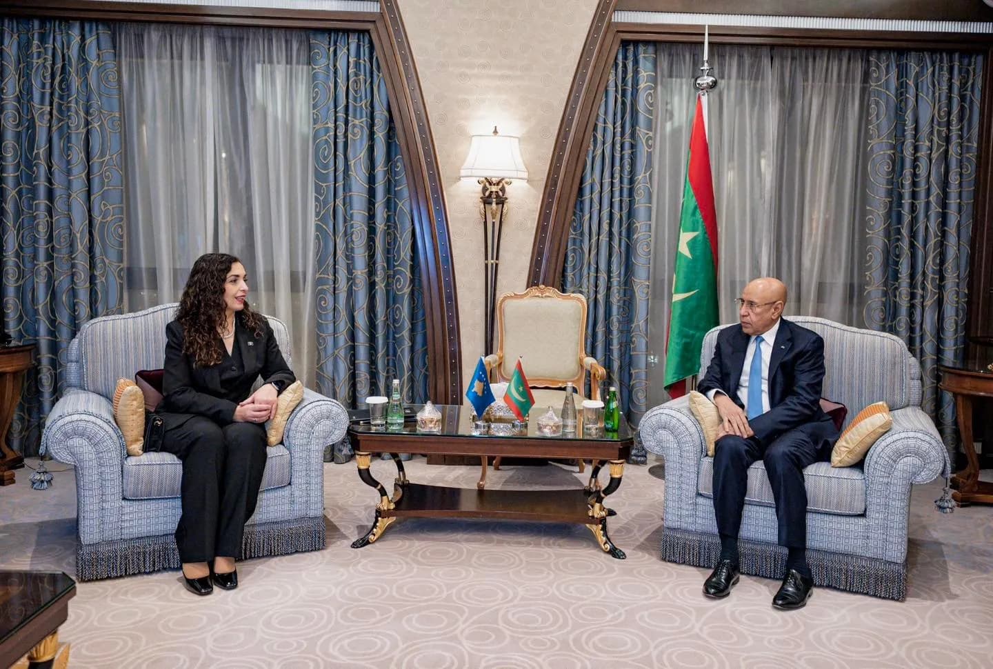 Osmani takon homologun nga Mauritania, flasin për forcimin e marrëdhënieve miqësore